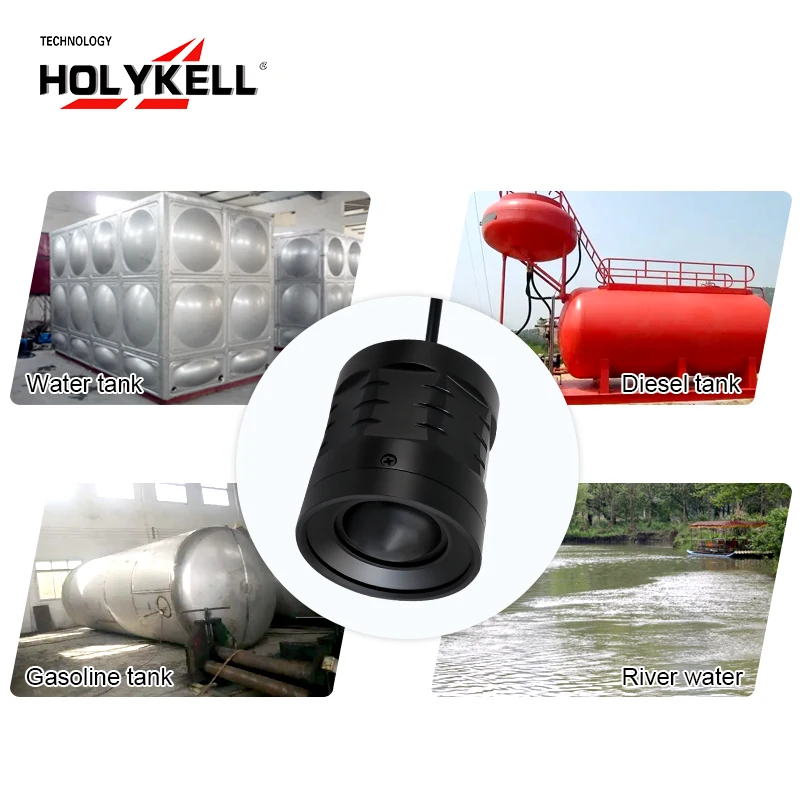 Holykell Water Level Instrument Fuel tank radar Level Sensor Distance Level Meter