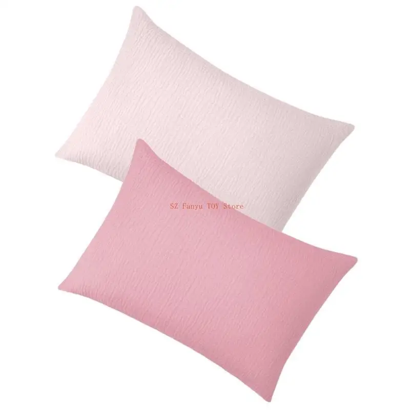 96GC Set of 2pcs Cover Comfortable Pillow Case Rectangular Pillow Sleeve Cover