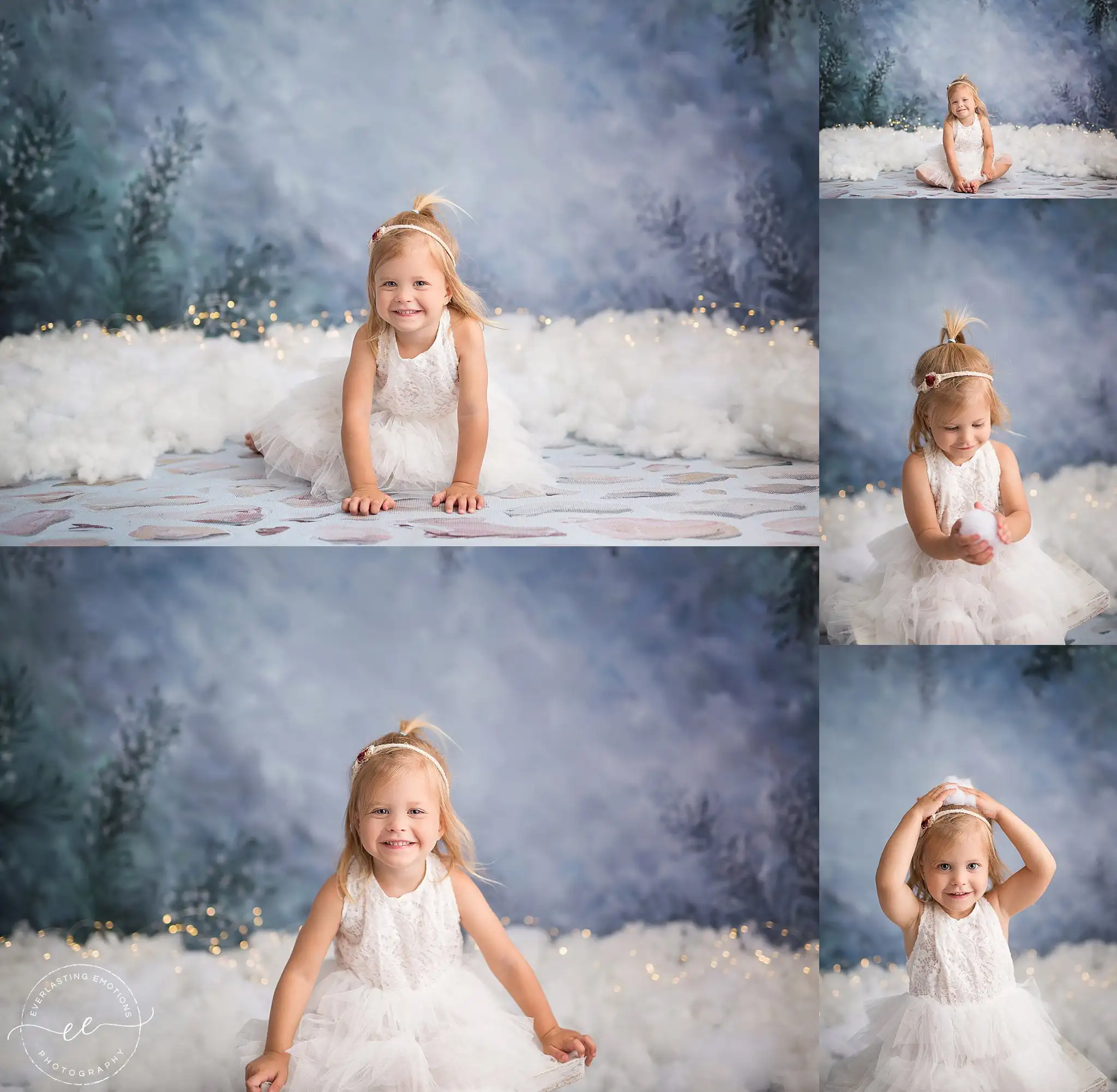 

Snowy Spruce Backdrops Christmas Photography Kids Adult Portrait Props Child Baby Photocall Decors Xmas Trees Background