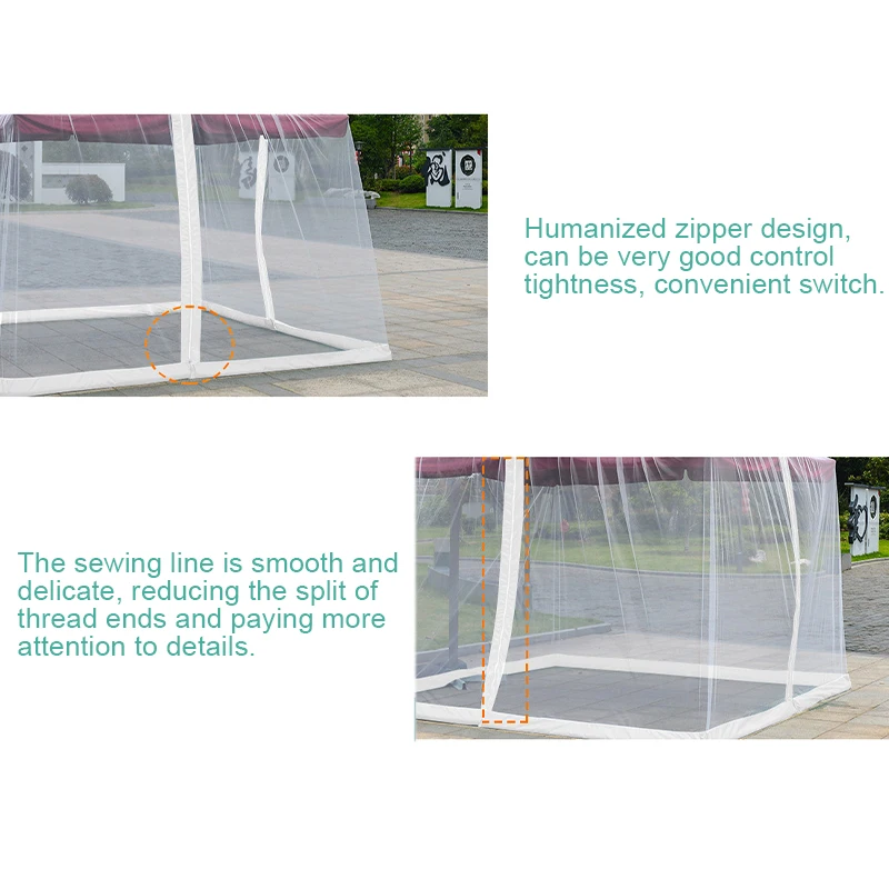 Outdoor Camping Net Mosquito Net Mesh Home Bed Roman Umbrella Net Mosquito Net Anti-insect Net Double-door Tent Protection