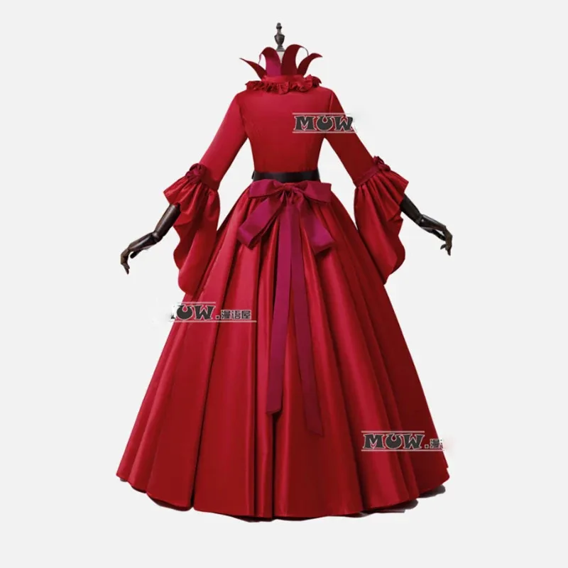 

NewGame Identity V Cosplay costumes Survivor Bloody Queen Mary Cosplay Costume Original Skin Red Long dresses Prom Ball Gown Sui