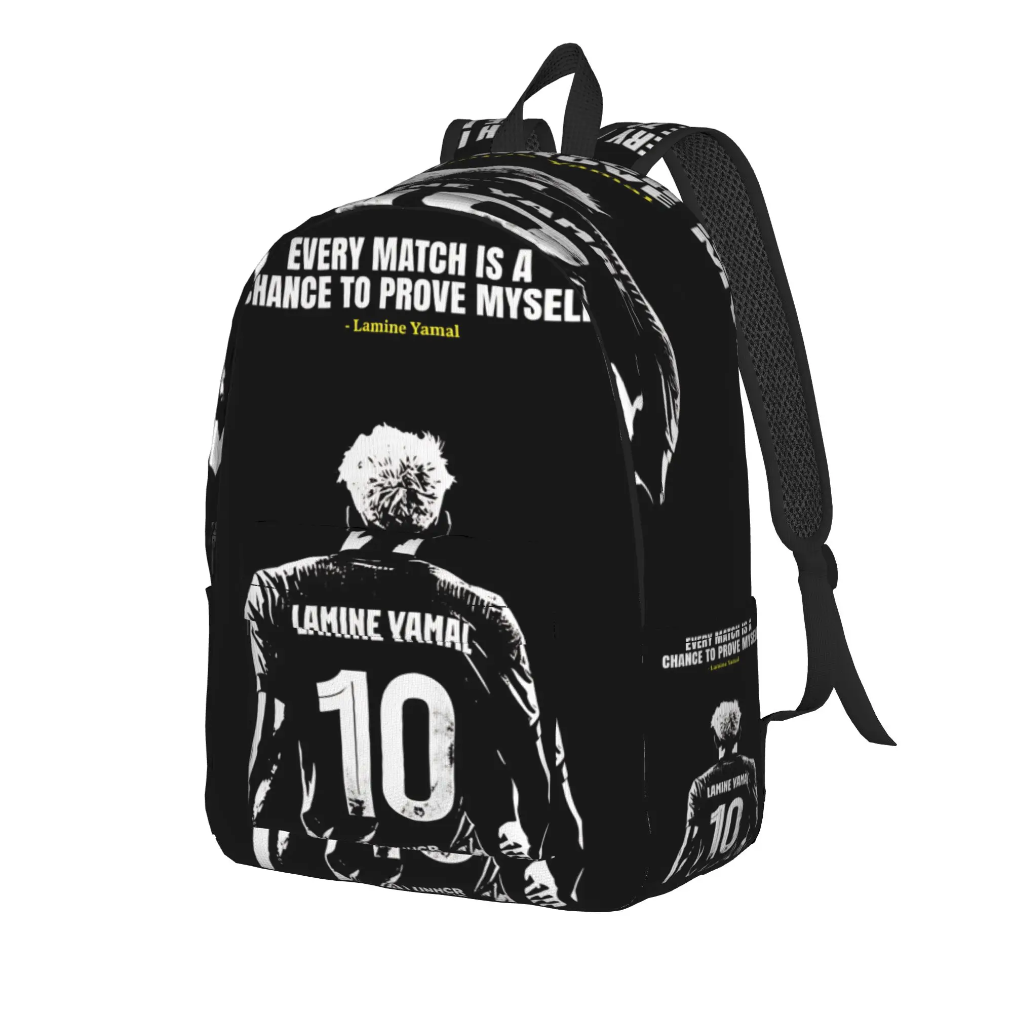Lamined Y-Yamal Backpack Student  Big Backpacks Polyester Streetwear School Bags University Custom Rucksack