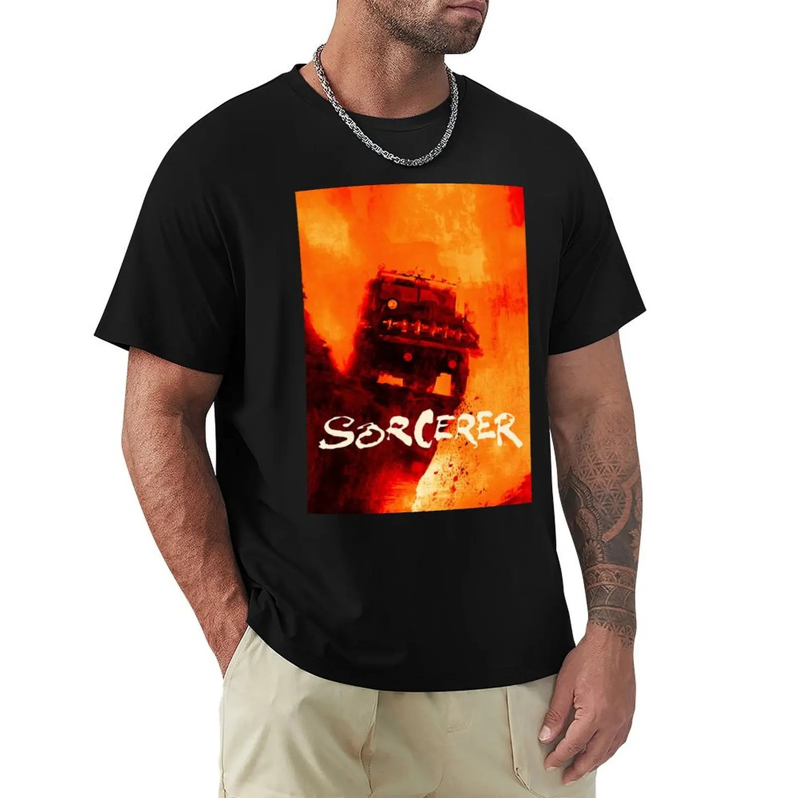 Sorcerer T-Shirt anime t shirts street wear plus size men clothing