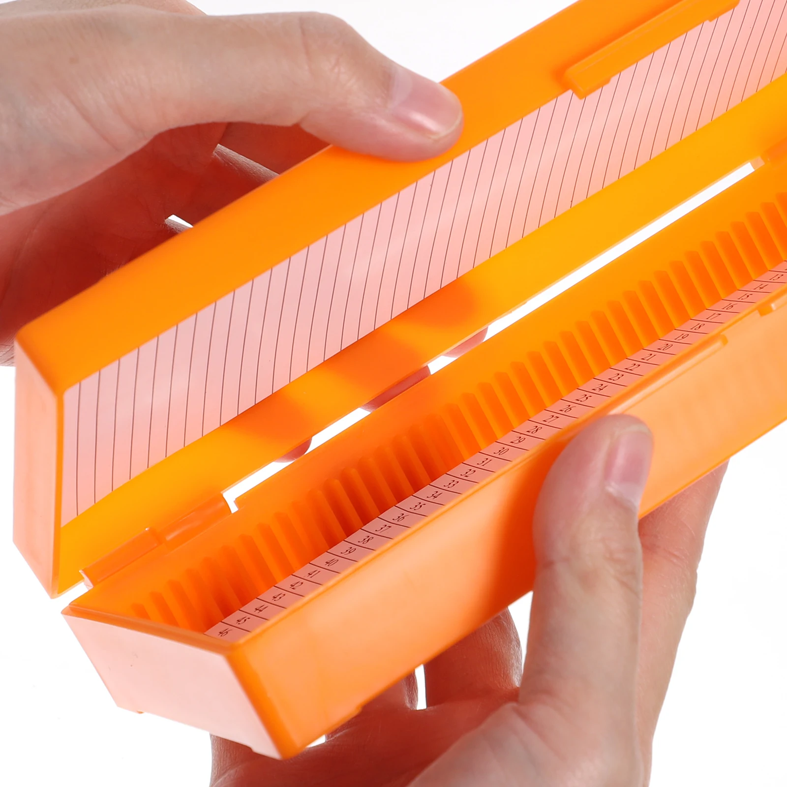 Laboratory Exquisite Craftsmanship Slide Storage Tray for Microscope Glass Slides Home School Company Applications