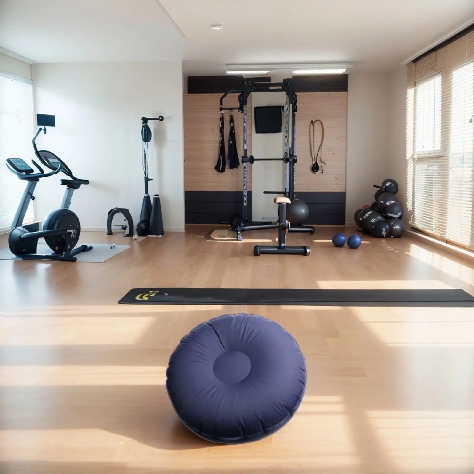 Travel Can Be Used For Yoga Yoga Cushion Leisure Travel Fitness Olive Green Light Weight Waterproof Wear Resistant