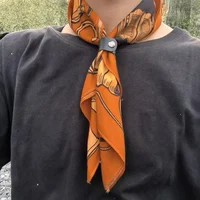 100% algodón 55CM pañuelo de estilo Retro pañuelo Unisex Hip Hop banda para el cabello bufanda para el cuello gorros deportivos muñequeras cabeza bufanda cuadrada