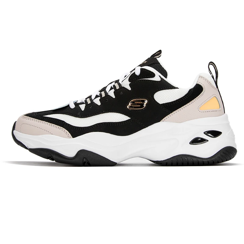 

Мужская обувь Skechers, новые весенние амортизирующие кроссовки, легкая дышащая повседневная обувь, увеличивающая рост, износостойкая обувь для папы 237226-Bkgd