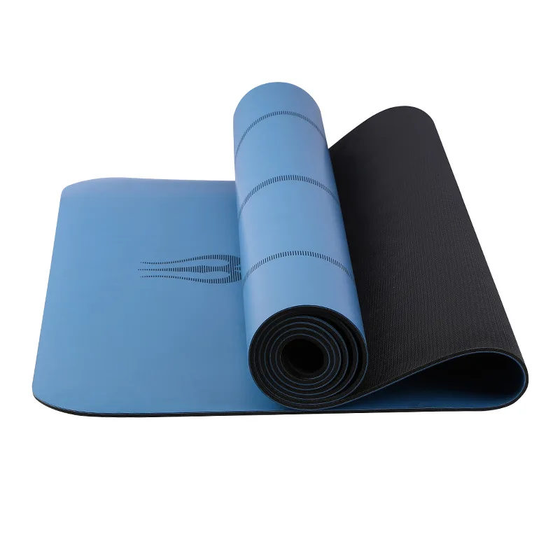 

Natural Rubber Yoga Mat PU 10mm Non-Slip Sweat-Absorbent Shock-Absorbing Sound-Insulating Cross-Border Design for Yoga Studio 11