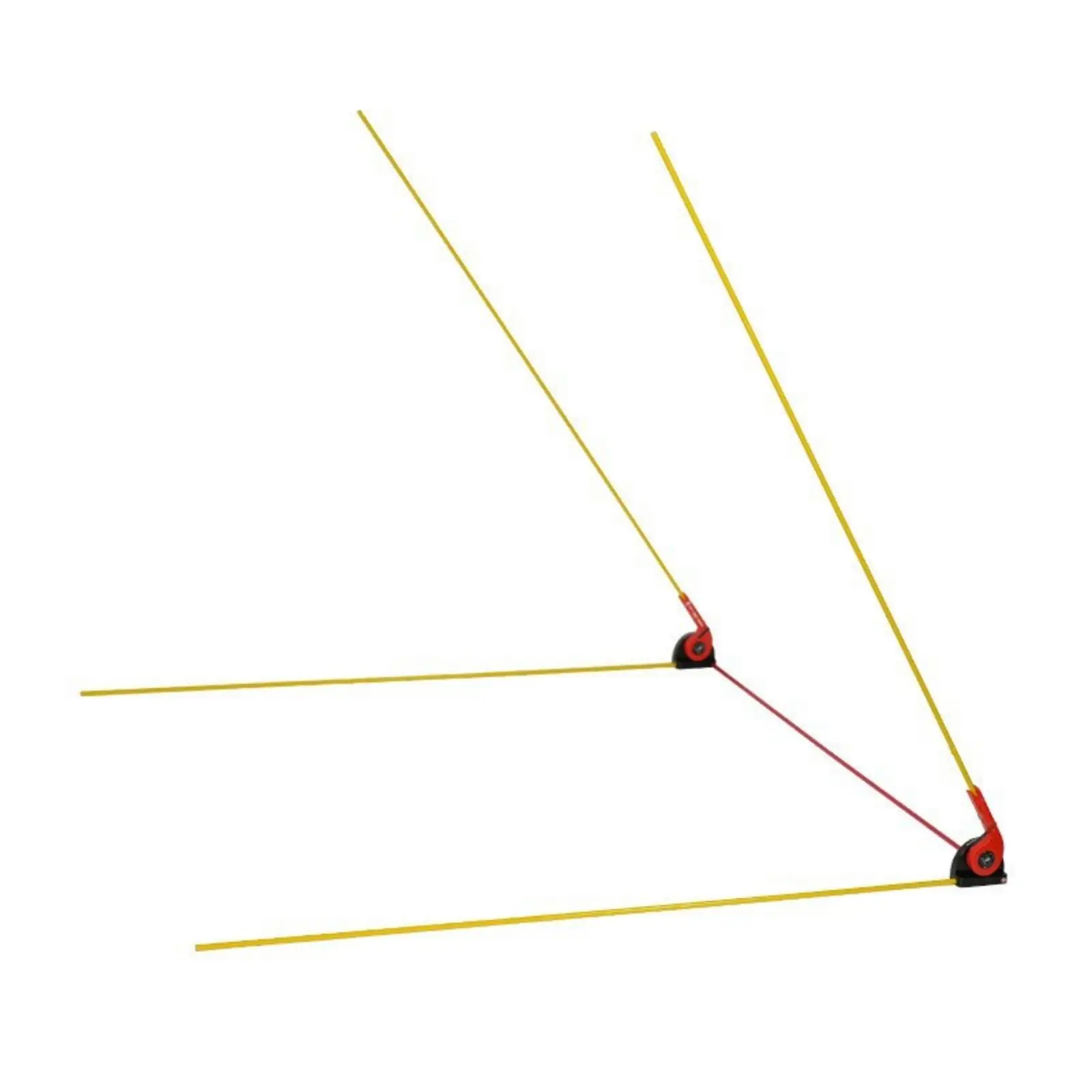 Golf Swing Coach with Angle Base Open Framework Golf Swing-Plane Posture Corrector Indoor Outdoor Use Long-Lasting for Golfers