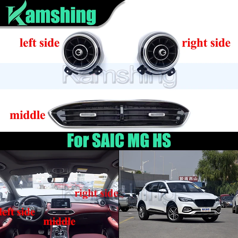 

1 piece Car Air Conditioner Outlet For SAIC MG HS Dashboard Air Outlet Air Conditioning Outler Vent A/C Vent