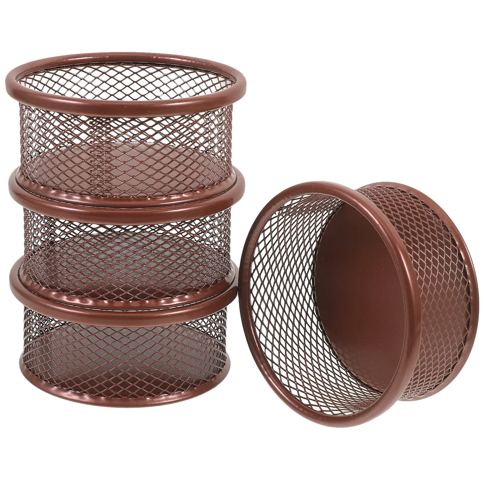 Organizador de Mesa em Metal c - Paper Basket Mesh avaliação e preço