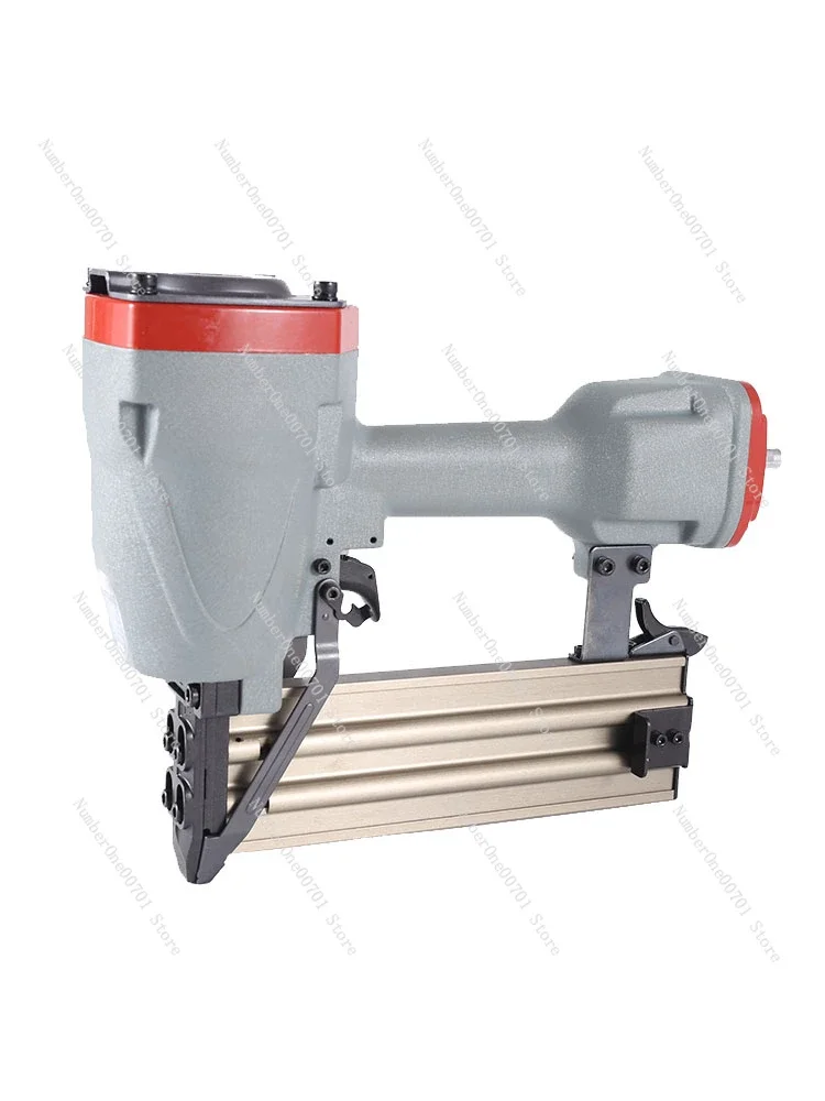 

Nail Gun Woodworking Decoration Ceiling Pneumatic Nail Gun Wire Groove Cement Wall 38 Air Nail Gun