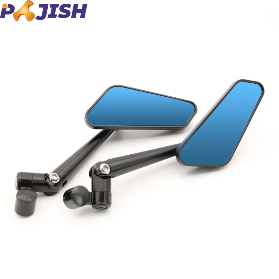 Universal Modification Parts for Cafe Racer Retro 8mm 10mm Motorbike Rearview Espejos Moto Motorcycle Rearview Circuit Mirror