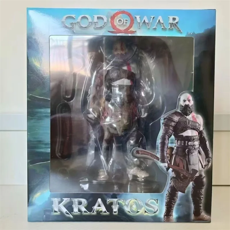 God of War Figures Ultimate Ghost of Sparta Kratos Figurine New Type 18cm PVC Movable Collection Game Statue Model Toy Gift