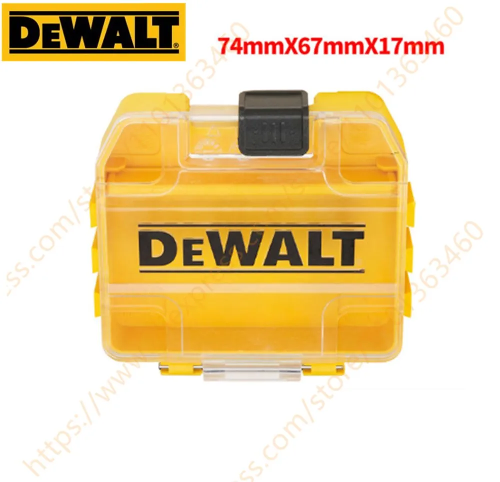 DEWALT Stackable Combination Drill Head Box Can Be Used To Store And Arrange Parts Of The Visual Transparent Tool Box