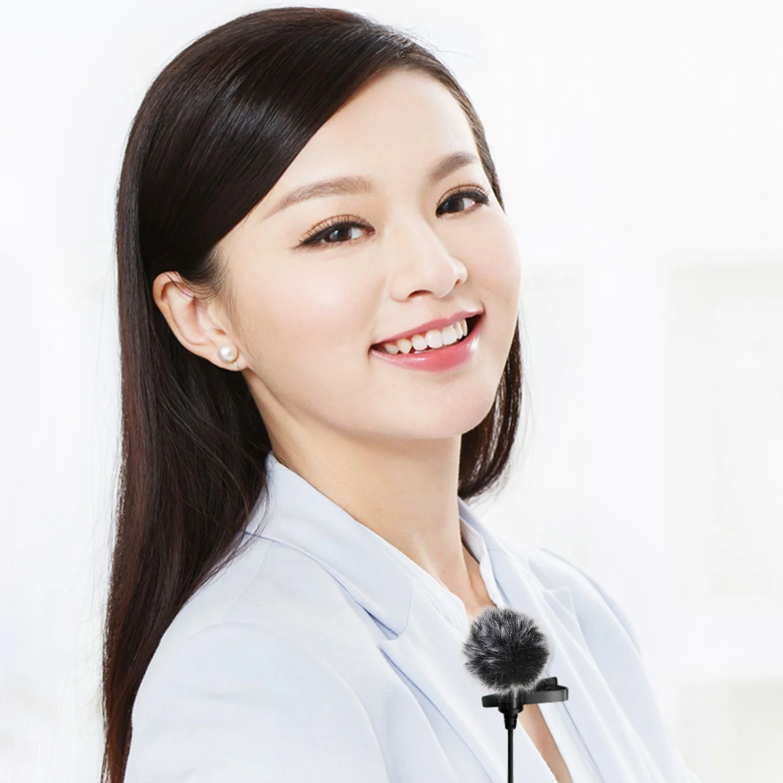 2 قطعة أغطية ميكروفون بمشبك مقاومة للرياح للحد من الضوضاء غطاء حماية للميكروفون لاستوديو تسجيل الغناء #1