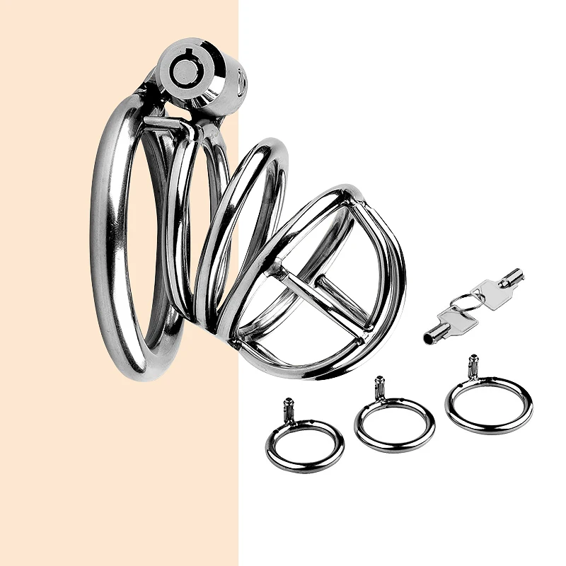 BUYBOOS 男性用貞操帯 金属製BDSM貞操デバイス 男性用ペニス尿道ロック CBコックケージ 大人用セックストイ 男性用