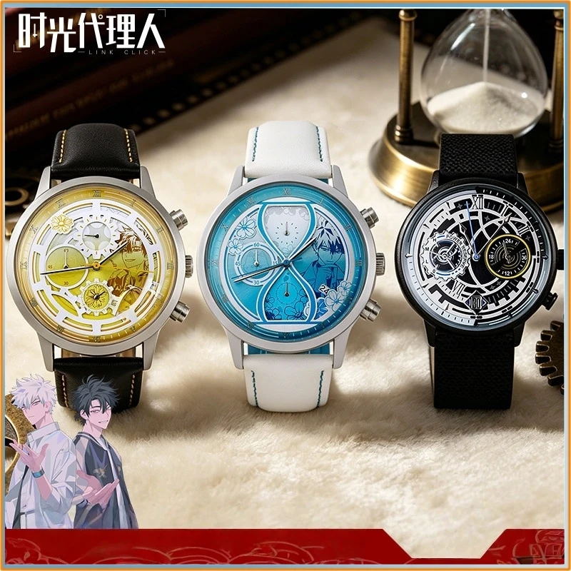 

Оригинальные аниме-часы Lucas Lu Guang Charles Cheng Xiaoshi с солнечной батареей, водонепроницаемые, в подарок для фанатов