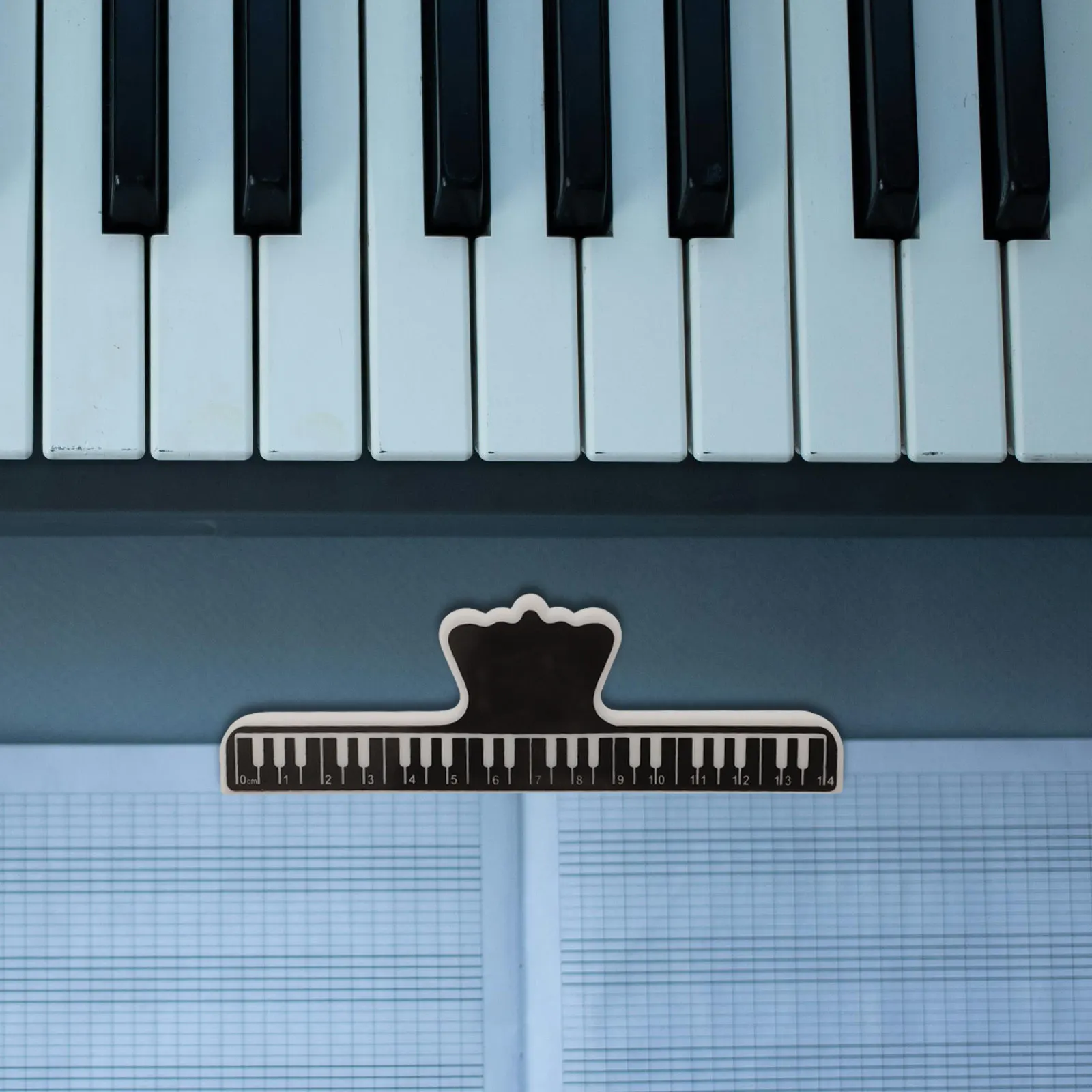 5 Pcs Clip Page Holder Music Clips Book Score for Musical Instrument Double-sided