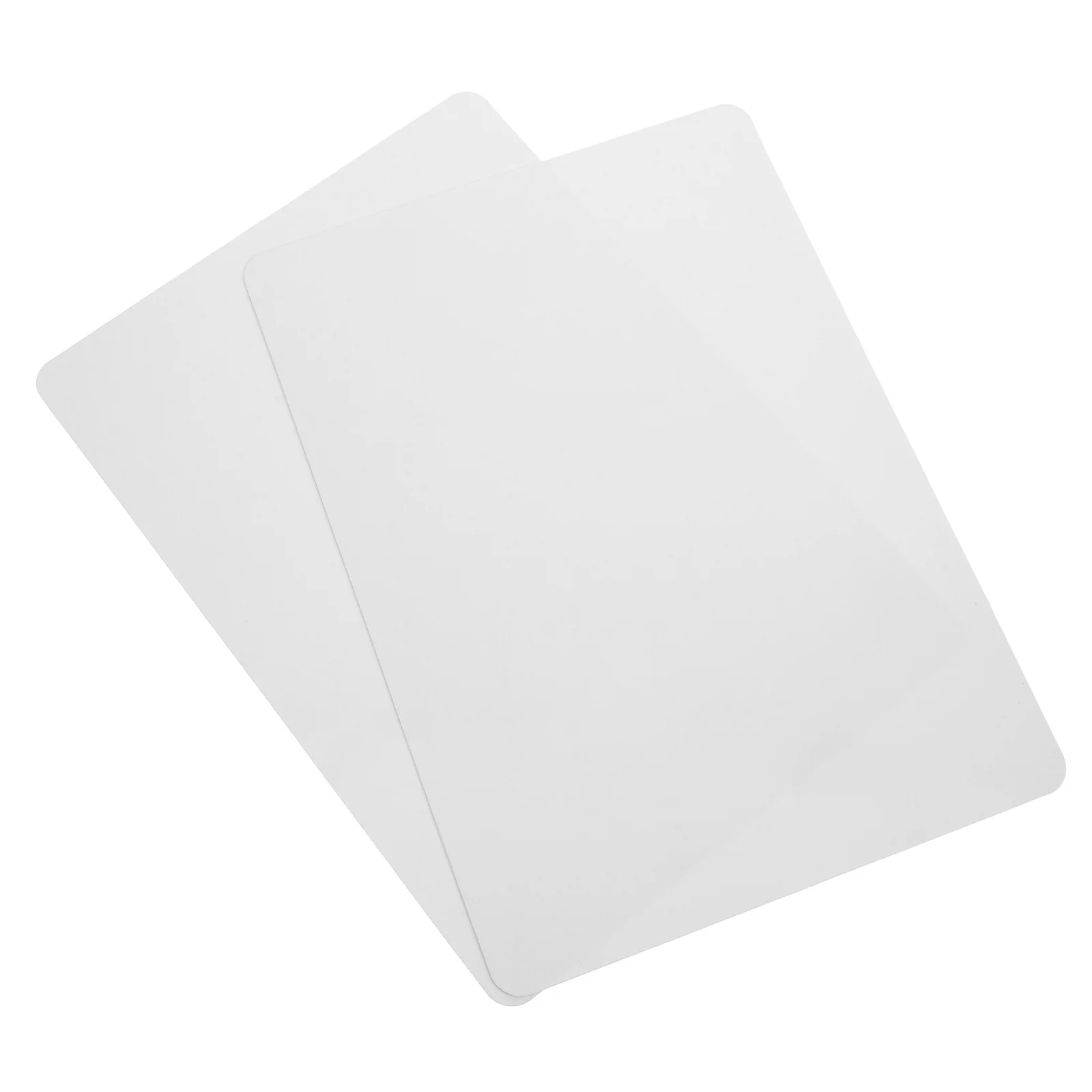 2 stuks draagbaar klein whiteboard droog uitwisbaar vel voor kantoor en thuis Gemakkelijk op te bergen wit bord droog uitwisbare whiteboards