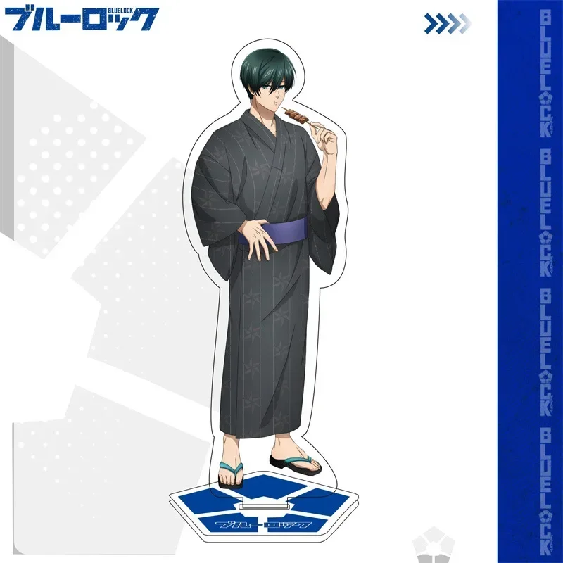 15cm BLUE LOCK Nagi Seishiro Isagi Yoichi Anime Peripherals Cartoon Acrylic Stand Children's Toys Birthday Gifts Ornament Model