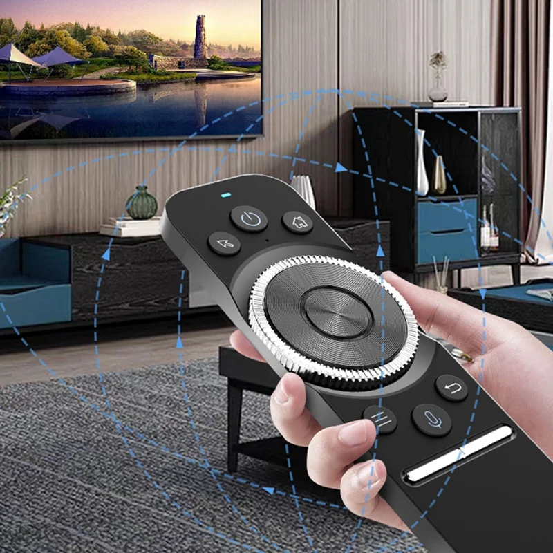 W1S Air Mouse 2.4G Wireless Voice Remote Control IR Learning Gyroscope For Android Window Linux OS For TV BOX PC Laptop