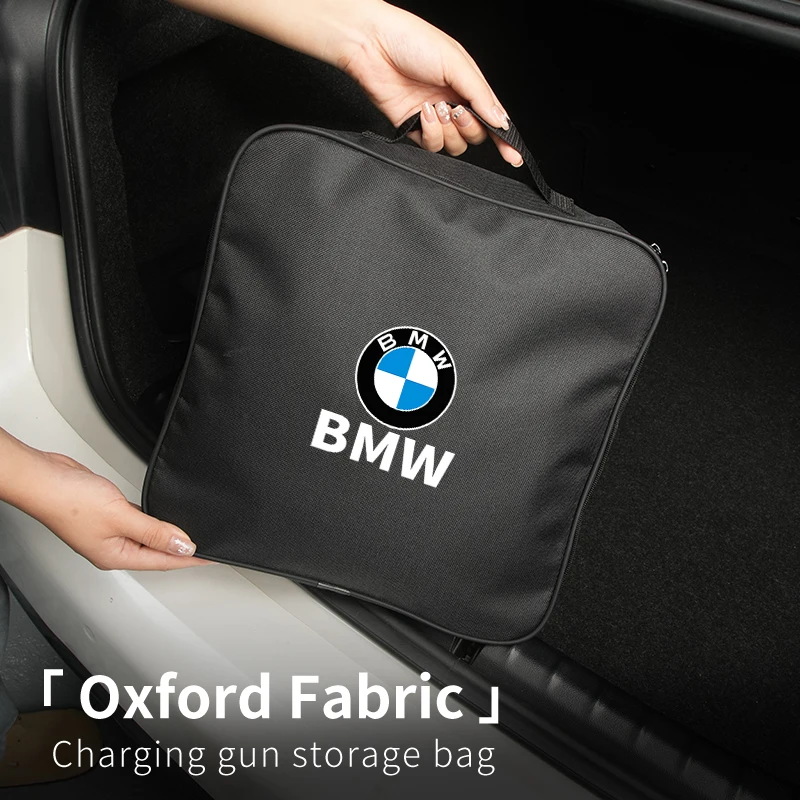 Car Trunk Storage Bag Car Tool Charging Gun Organizer For BMW E46 E90 E60F10 F30 E36 F20  E90 E70 E91 E30 G30 G20