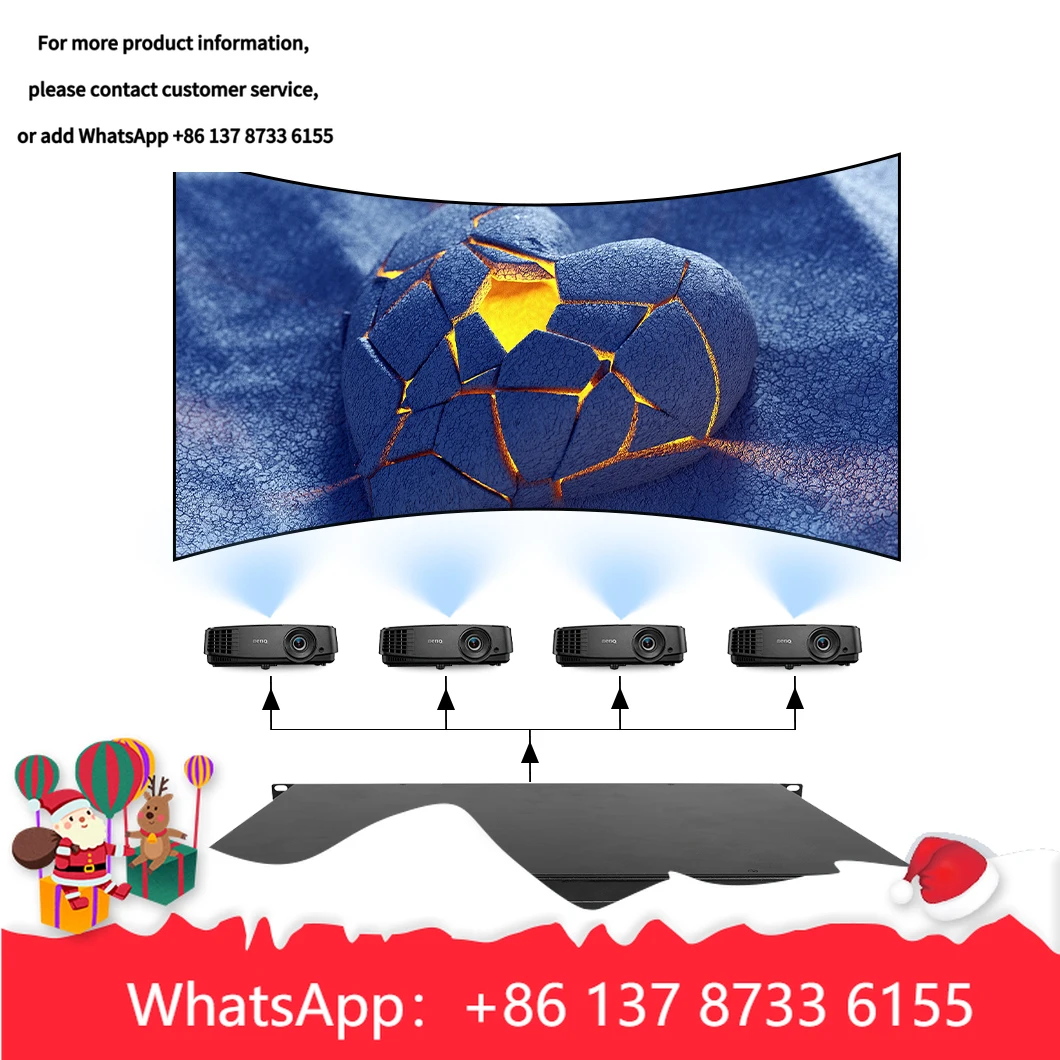 

Hardware Projection Fusion 4096x2160 60hz 1input 4output