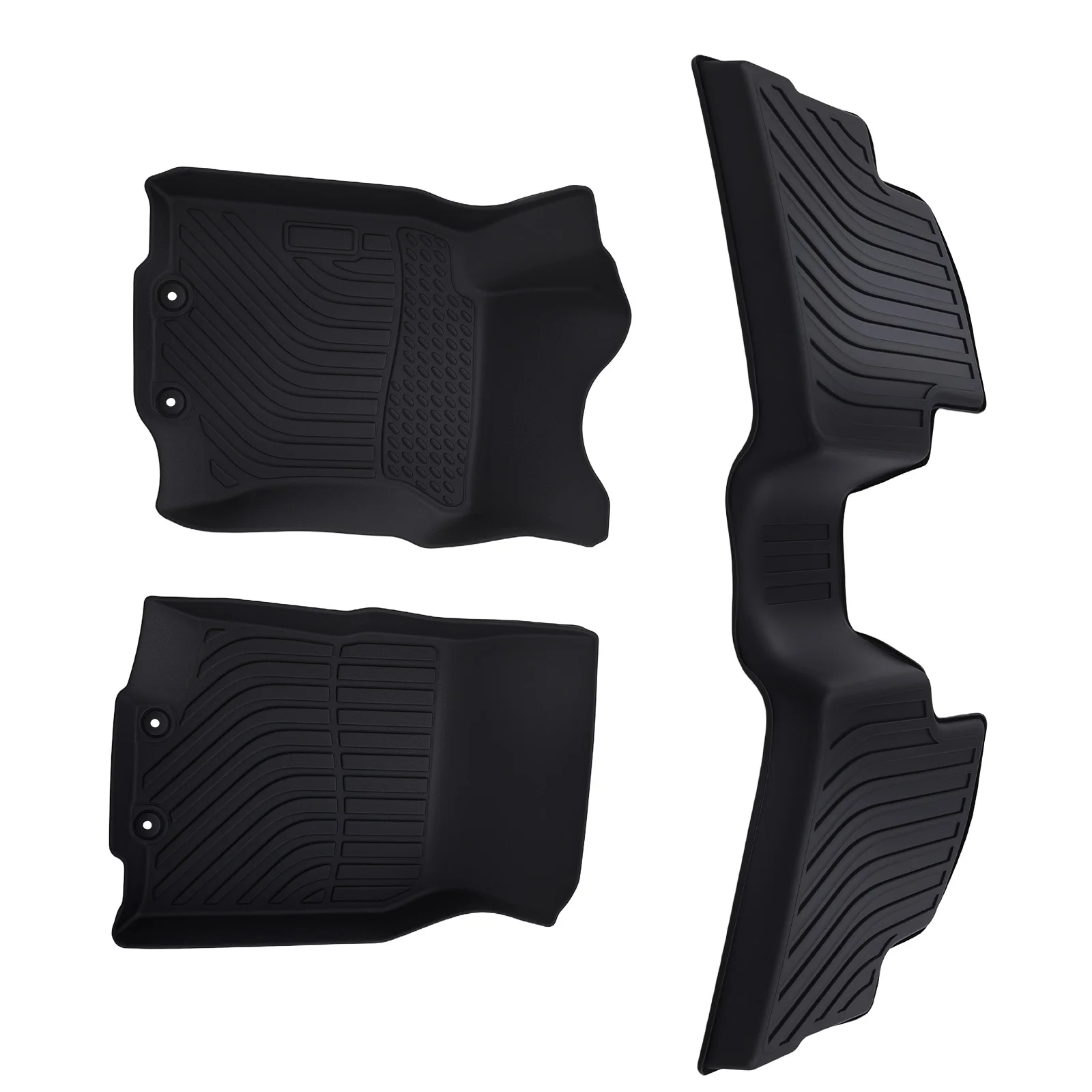 

Black Carpet Floor Mats for Nissan Rogue Sport 2017-2022 TPE Waterproof Car Mat