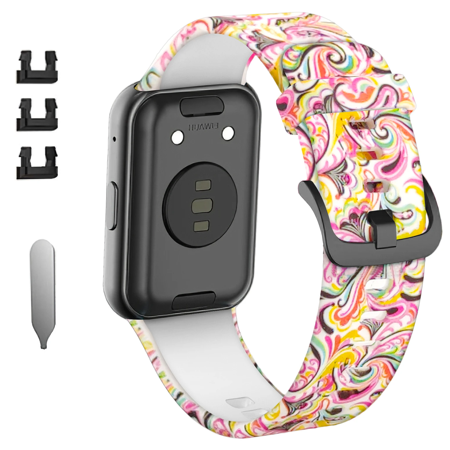 Cinturino di ricambio per Huawei Watch Fit Smart Watch accessori da polso impermeabili in Silicone morbido cinturino per Huawei Fit Smartwat