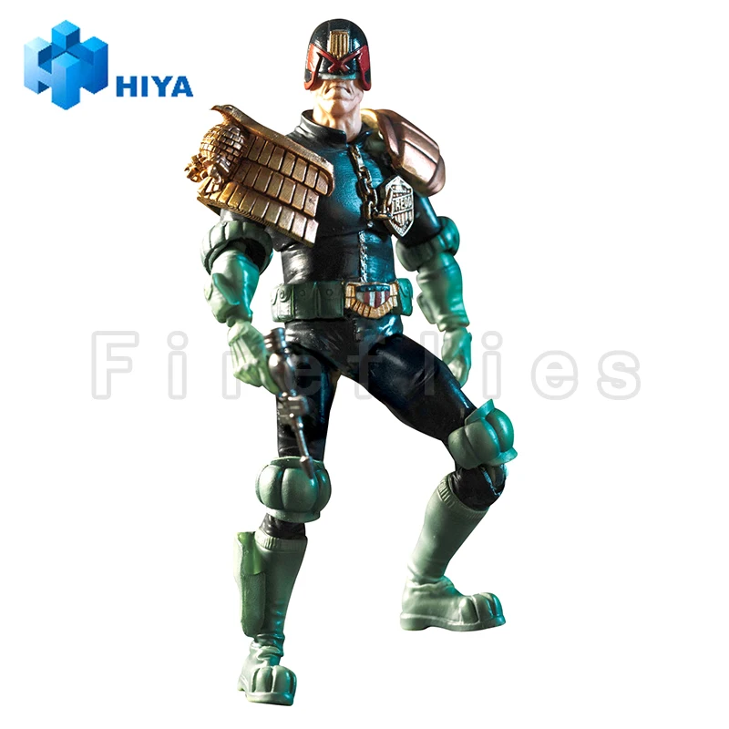 1/18 HIYA Action Figure Exquisite Mini Series Judge Dredd Anime Collection Model Toy