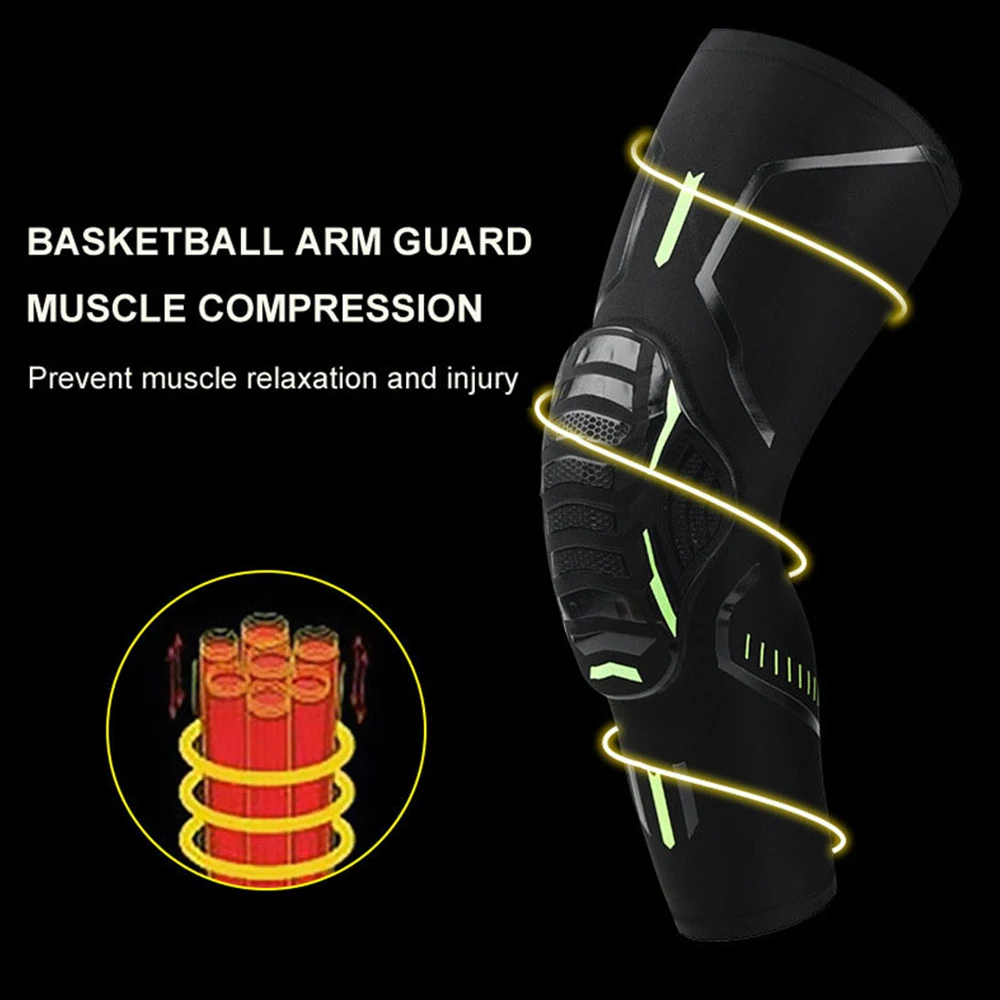 1Pcs Outdoor Riding Anti-Collision Protective Gear Sports Knee Pads Braces Patella Guard Sleeve Cover Honeycomb Leg Compression