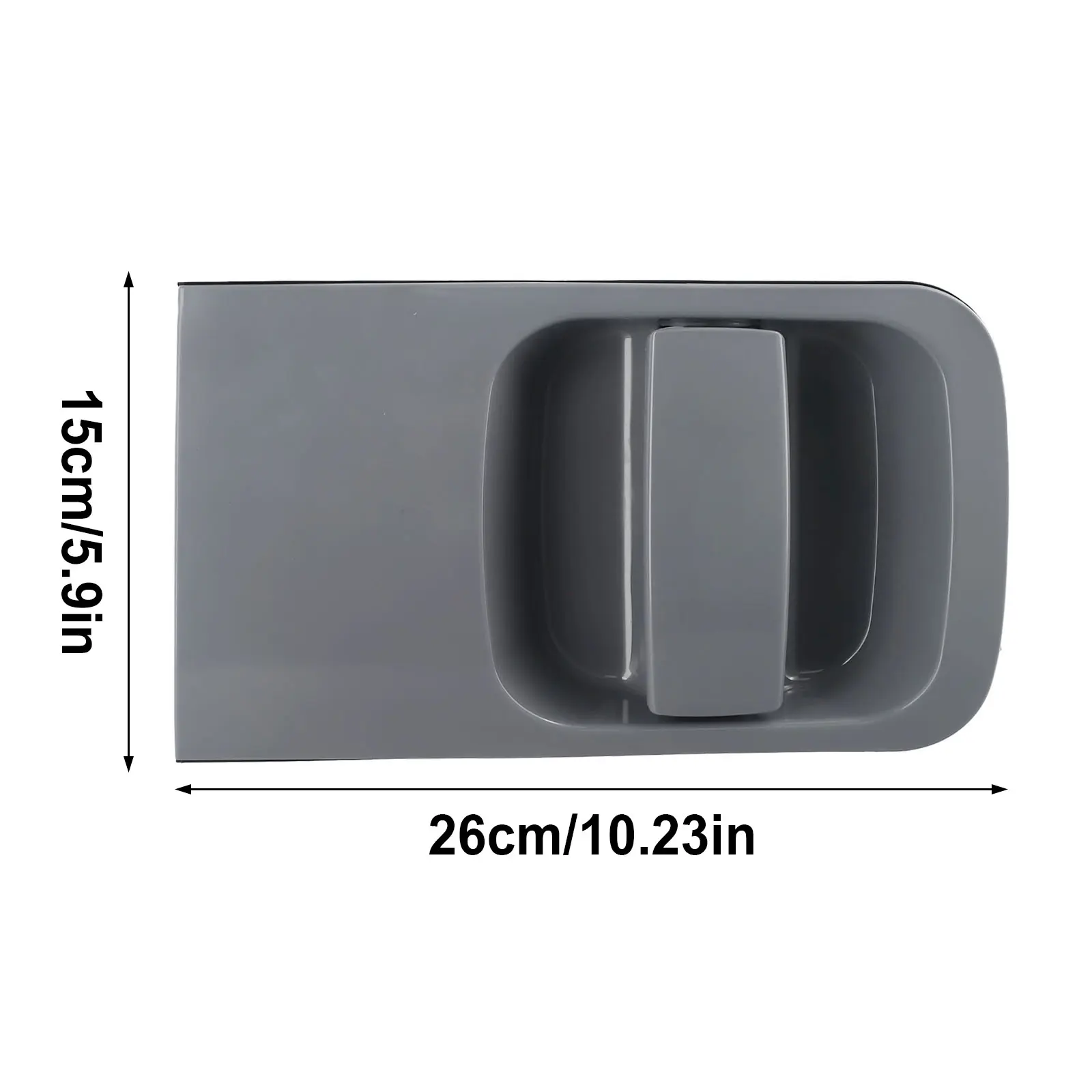 

Middle Door Handle Rear Door Handle Auto Accessories Handle Outside Door 1pc 2007-2018 83650-4H100 Brand New Grey