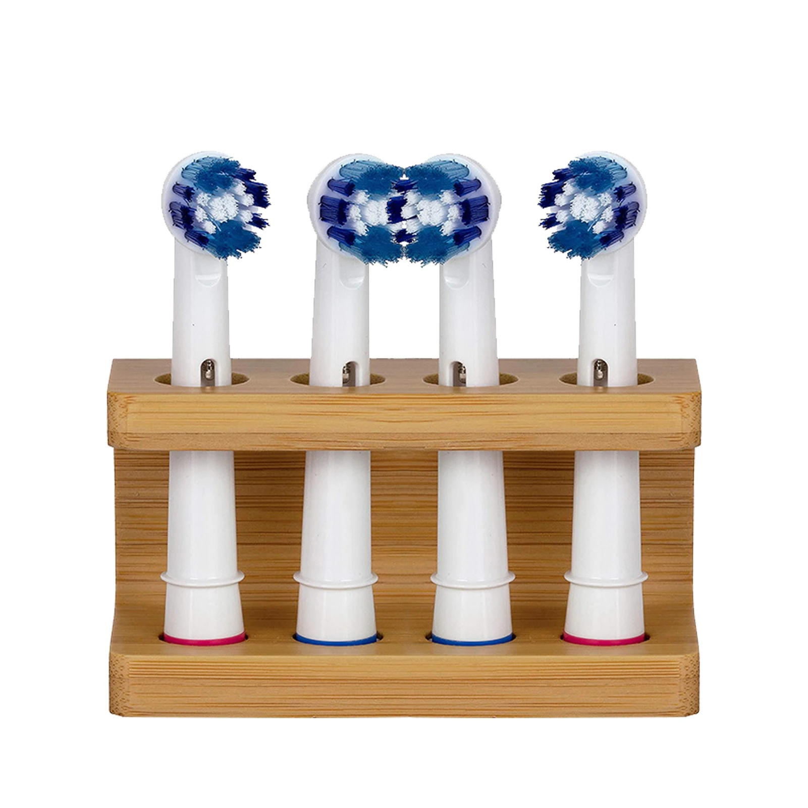 2/3/4 Slots Electric Toothbrush Head Holder Bamboo Stand Durable Mini Home Multi Slots Hotel