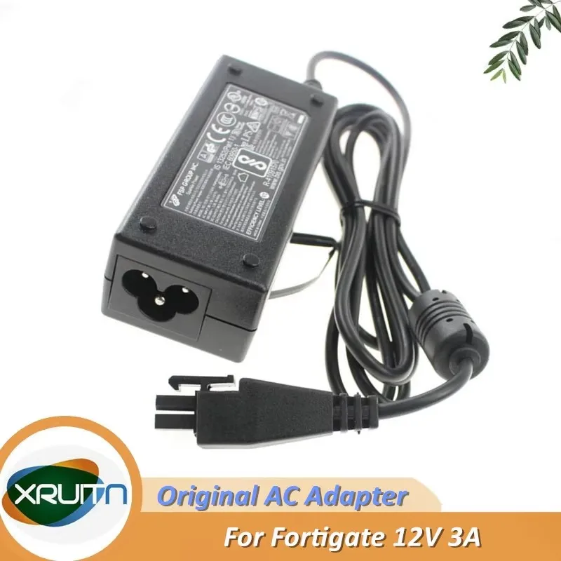 

FSP FSP036-RBBN2 12V 3A 36W Adapter Charger For fortigate FORTINET AD036RAB-FTN3 FG-60D 30E-3G4G 60E Fortiwifi 30E Power Supply