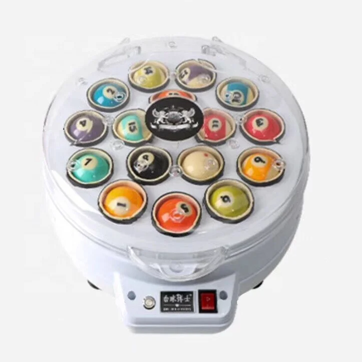 

Fantancy And 16 Pieces Pool Ball Washing Machine 2-1/4 " Billiard Ball Set Cleaner Machine