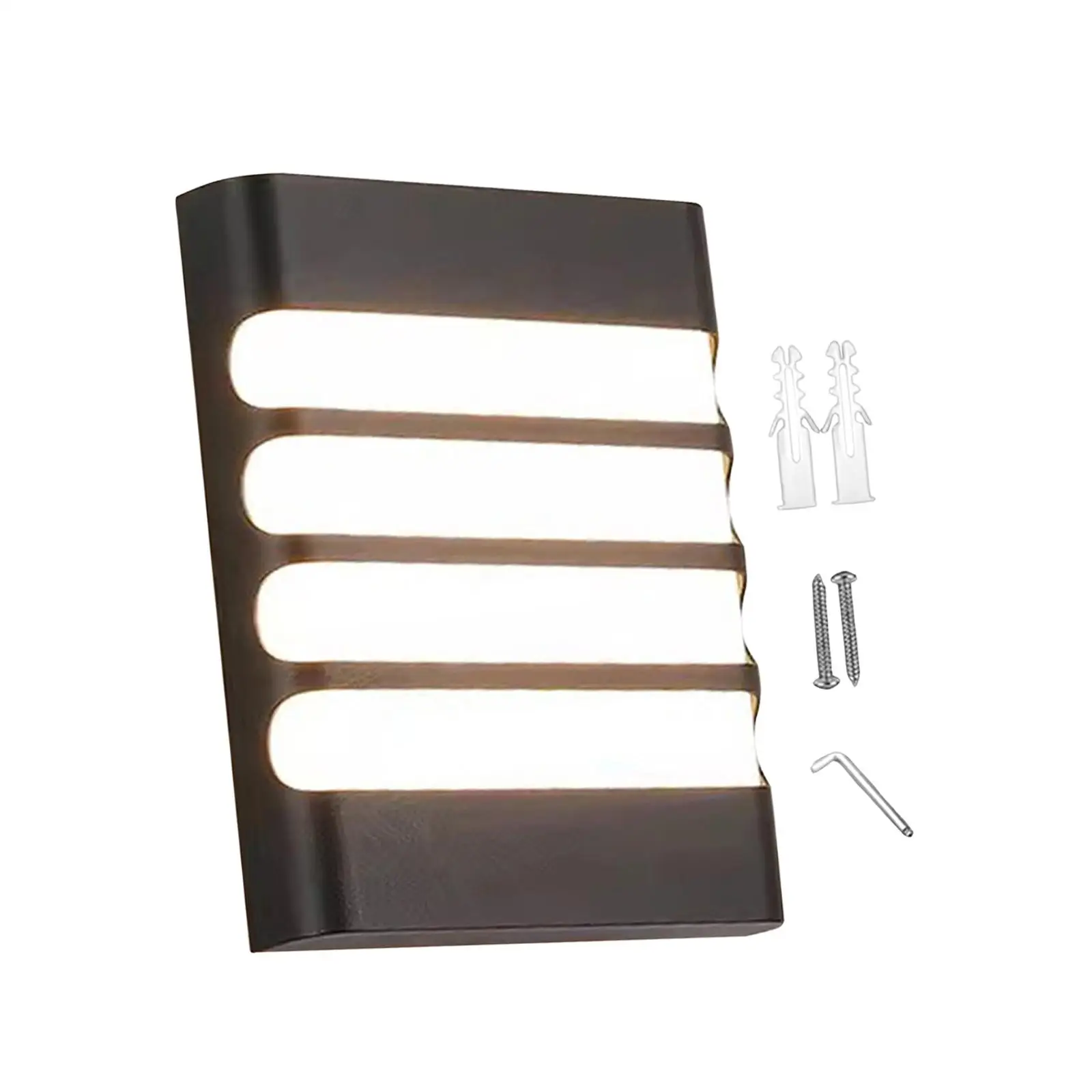 

LED Wall Sconce Aluminum Outdoor Wall Light for Kitchen Corridor Living Room