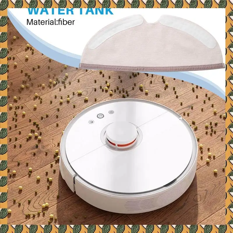 

A77I 6Pcs Full Coverage Mopping Cloths For Xiaomi Roborock S5 S50 S51 S55 S6 S6 MAXV S5 MAX E25 E35 Vacuum Cleaner
