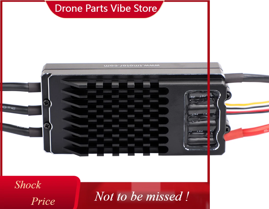 

DPT-Motor Series FLAME 180A 12S ESC Quick Response Electric Speed Controller Ligpower for RC FPV Drone UAV Aircraft Helicopter T