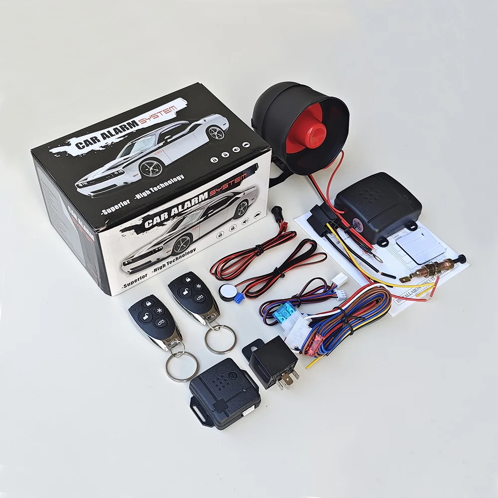 

Автомобильная сигнализация Противоугонное устройство Односторонняя и анти-вырасквая паника с двигателем Отрезка в аварийном стекле Дистанционный центральный замок