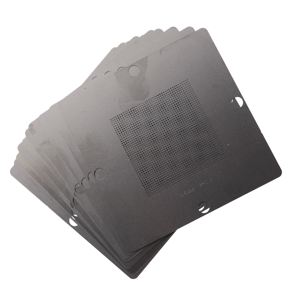 90 x 90mm Bga Stencil Kit for Laptop Universal Reballing10pcs /set