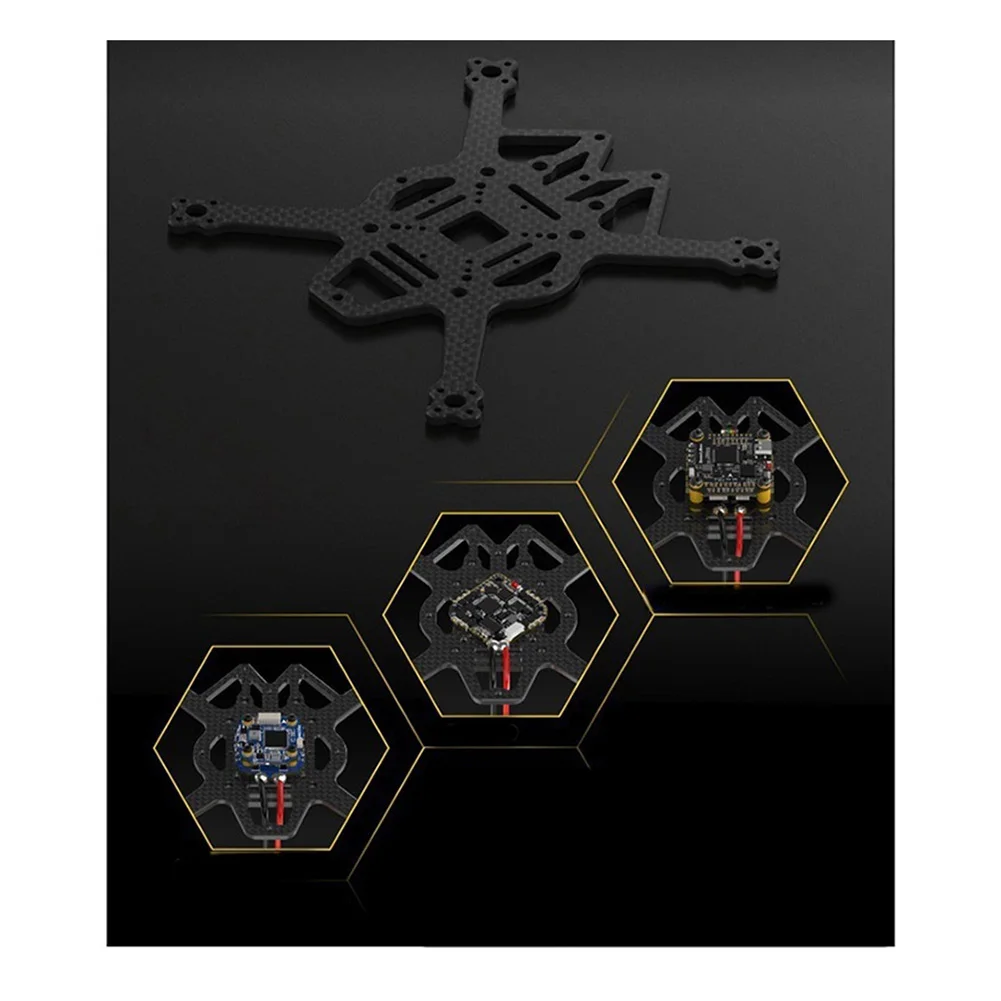 Active Phase For SpeedyBee Bee35 Pro LED 3.5inch Frame Kit for FPV Racing Drones, for O3 HD VTX Drone Parts