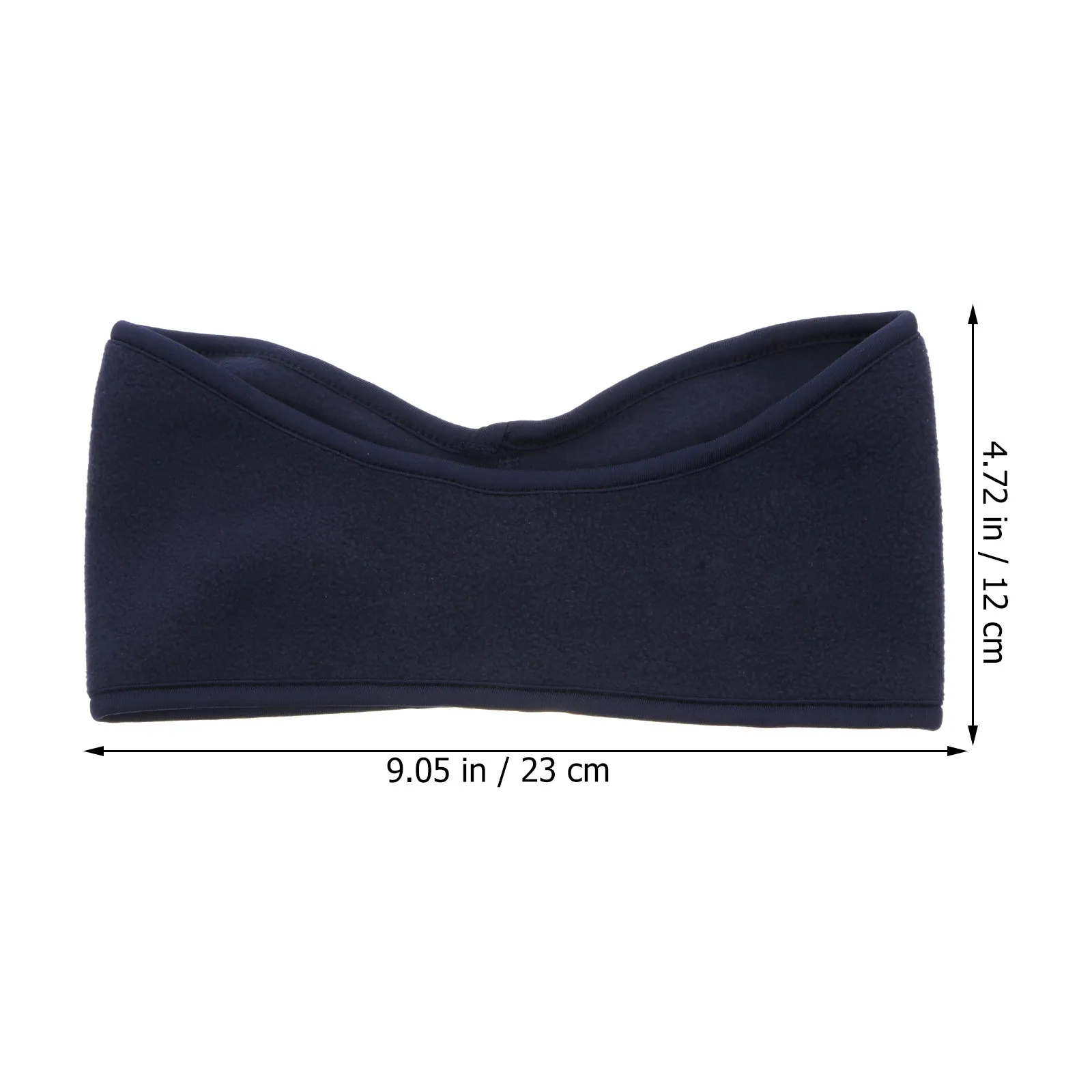 2Pcs Sports Headband Warm Earmuffs Full Coverage Ear Warmer Cold-Proof Hair Band for Gym Yoga Outdoor Activities Stretchy