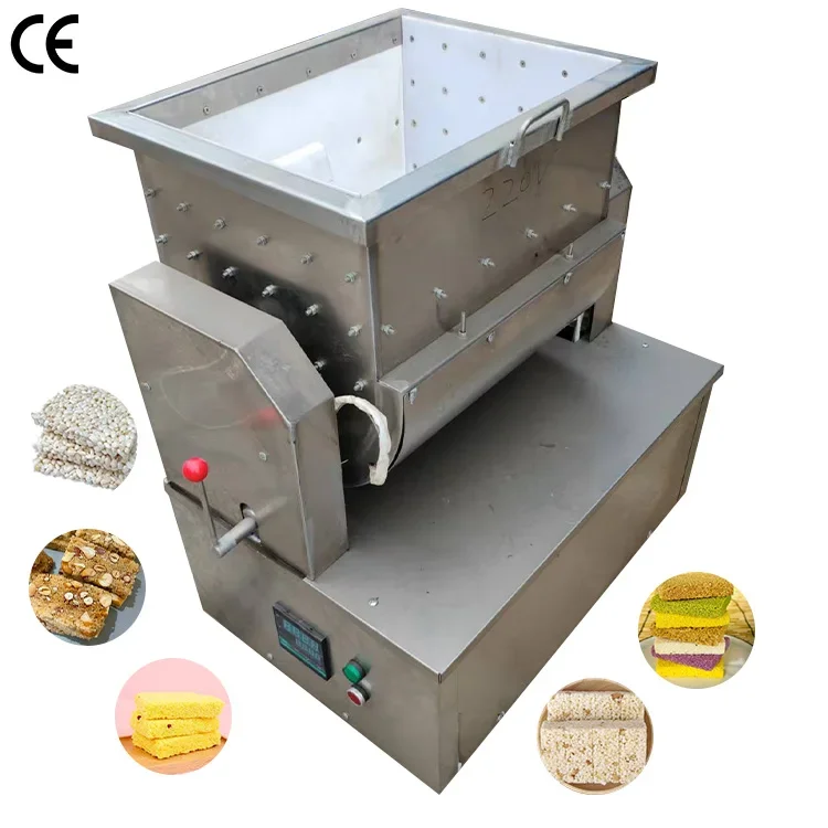 

80L Electric Puffed Rice Peanut Candy Energy Ball Bar Mixing Mixer Machine Automatic