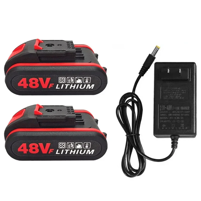 48V Rechargeable Lithium Ion Battery Worx Battery Replace 21V 48VF 88VF Impact Drill Electric Wrench Scissor Chainsaw Power Tool