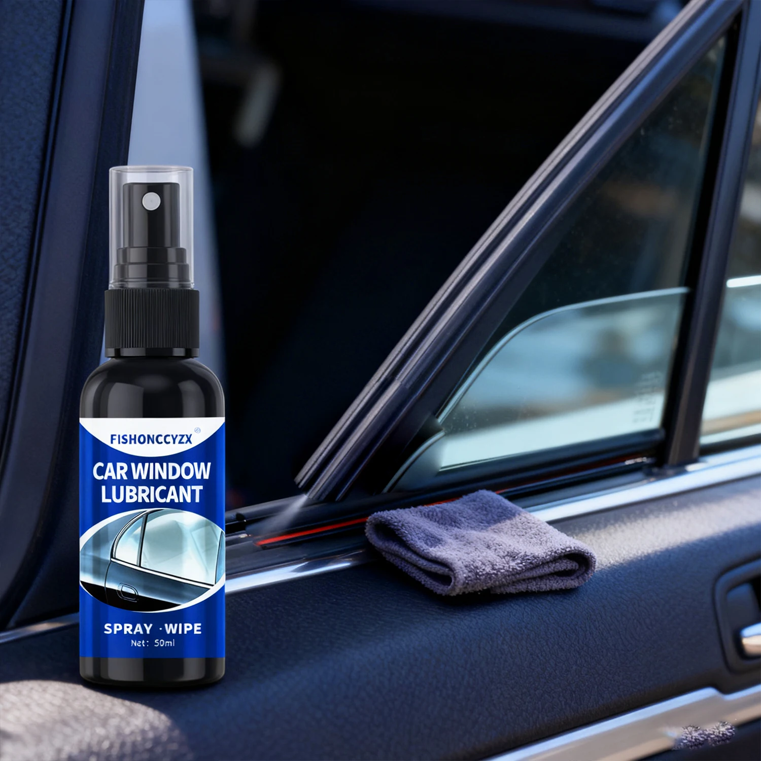 

50 мл смазка для окон, резиновая дверная резиновая полоса, смягчающее обслуживание автомобиля, устраняет шум, универсальные автомобильные товары