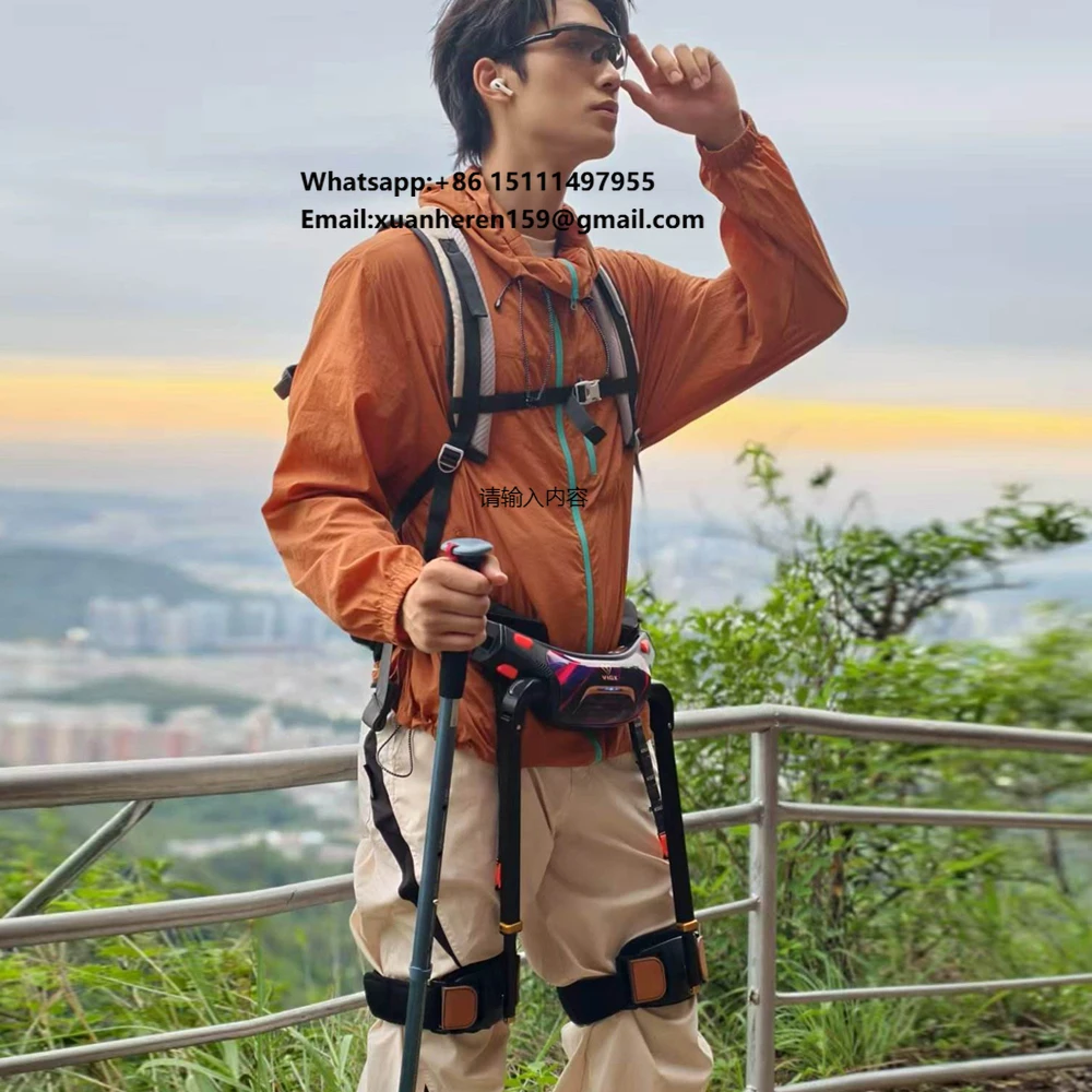 

Mountaineering Assistance Exoskeleton Robots Are Used for Mountain Climbing Running and Daily Walking for the Elderly