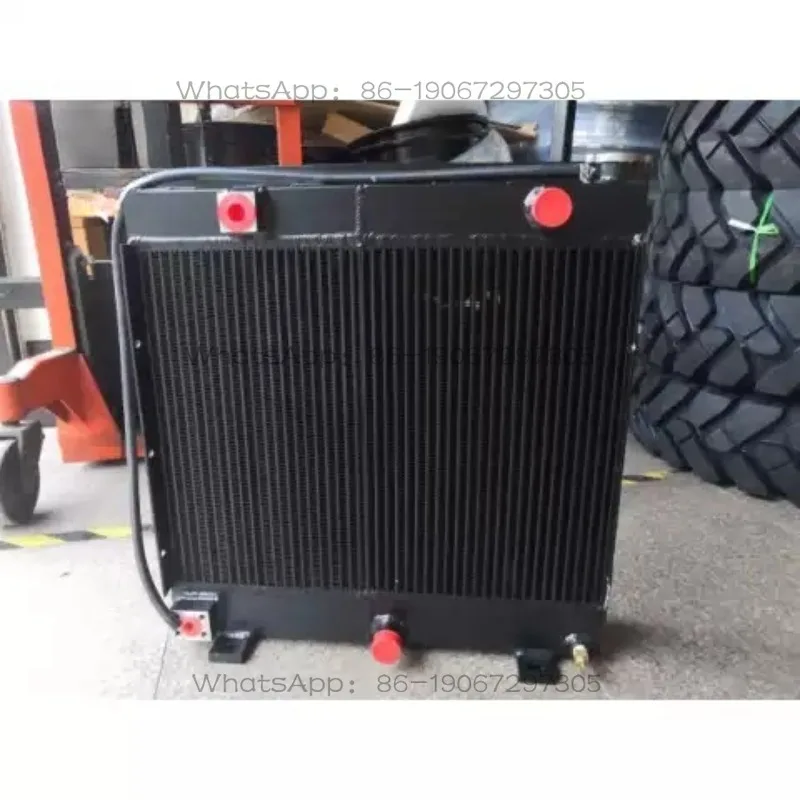 wheel excavator, Yuchai engine radiator, radiator assembly, oil drain assembly, original matching parts