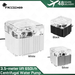 FREEZEMOD Silent Water Pump 3.5m Head 650L/H PWM Temperature Sensing Thread G1/4 'Centrifugal Drive PC Water Cooled MOD PU-EF4