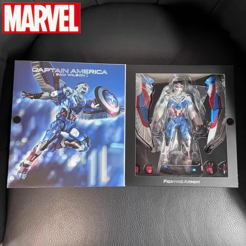 

1/12 Original Sentinel Fighting Armor Captain America Sam Wilson Steve Rogers Anime Figure Action Figure Toys For Boys Gift